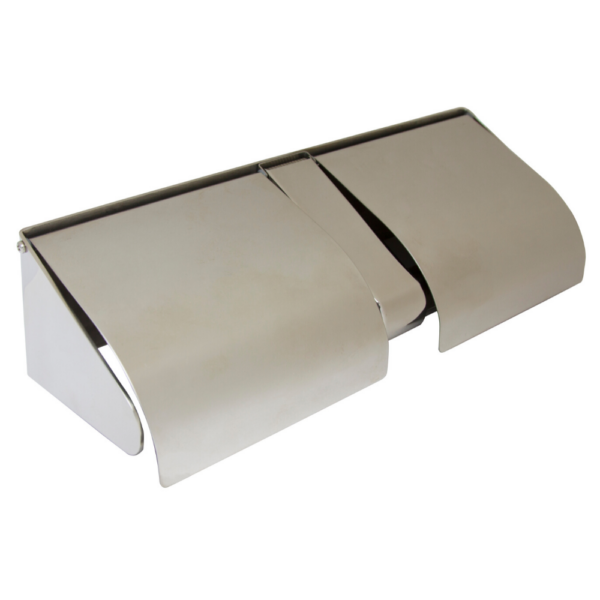 ML271_TRH_PSS LOCKABLE AND HOODED DOUBLE TOILET ROLL HOLDER