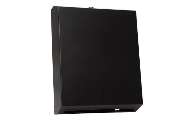 MULTIFOLD PAPER TOWEL DISPENSER IN DESIGNER BLACK